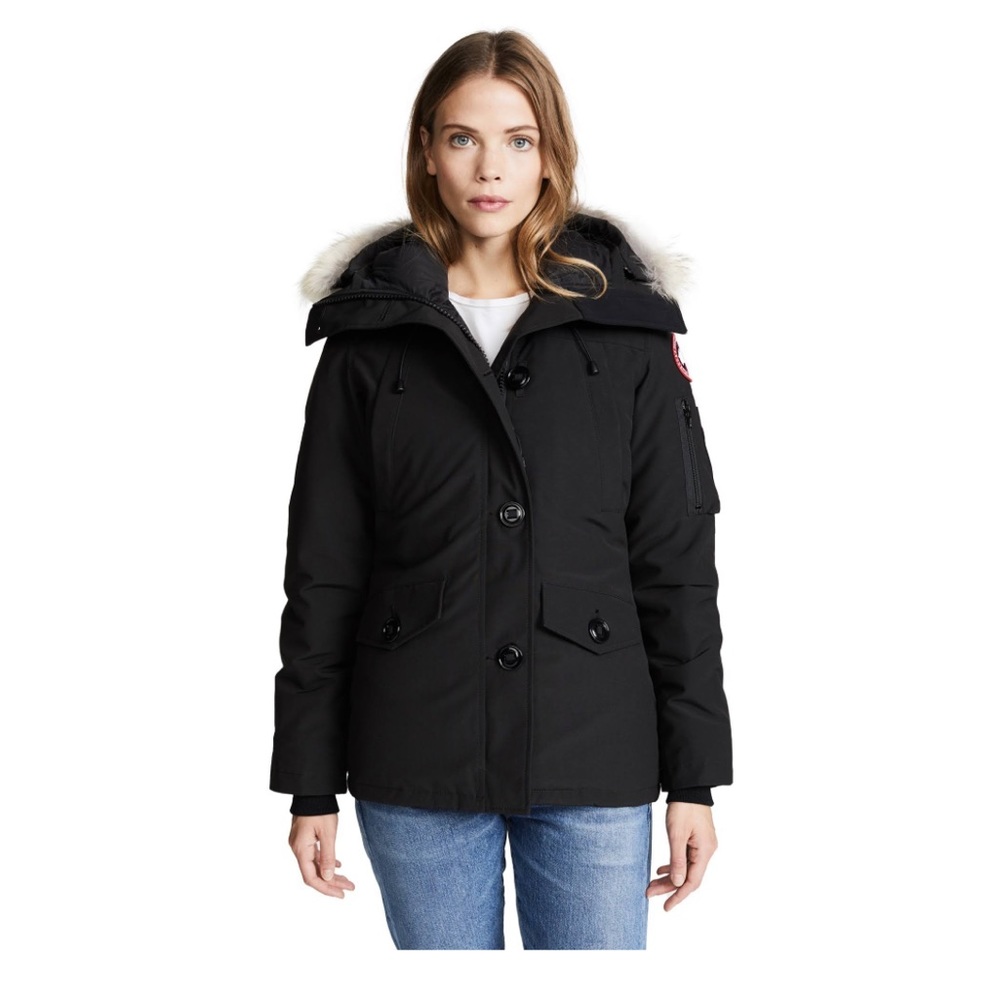 MONTEBELLO FUR TRIMMED CANADA GOOSE $1295 PARKA NWT